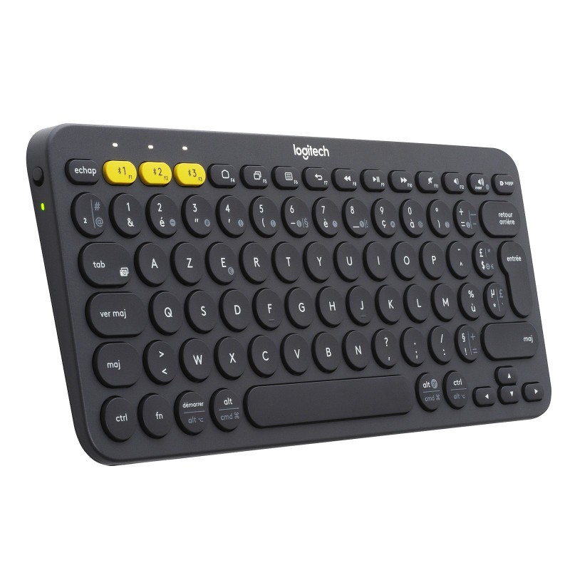 Logitech Ensemble clavier et souris sans fil 2,4 GHz AZERTY (MK220)