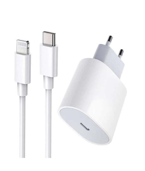 Inkax Câble USB-C vers Lightning pour iPhone - 2 mètres à prix pas cher