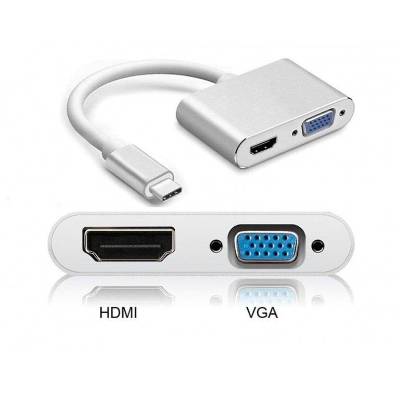 Adaptateur USB-C vers HDMI Femelle