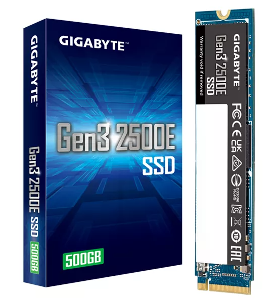 SSD GIGABYTE GEN3 2500E SSD NVME 500GB