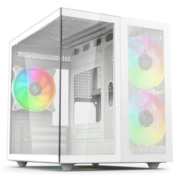 PC Gamer QUBO - Ryzen 7 5700G - RTX 4060 - 16Gb - 512 Gb - WHITE