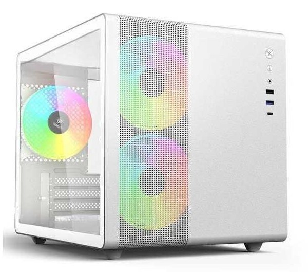 PC Gamer QUBO PACK - Ryzen 7 5700G - Radeon Vega 7 Graphics - 16Gb - 512 Gb - WHITE