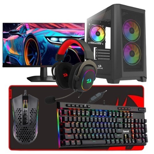 PC Gamer KILLER PACK - i5-12400F - RTX 3050 Solo - 16Gb - 512 Gb - BLACK