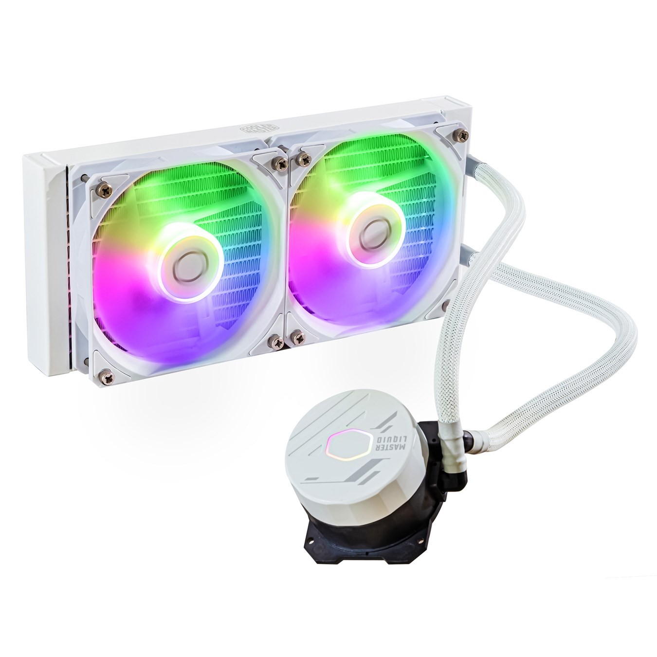 Refroidisseur Processeur Cooler Master MASTERLIQUID 240L CORE ARVB BLANC