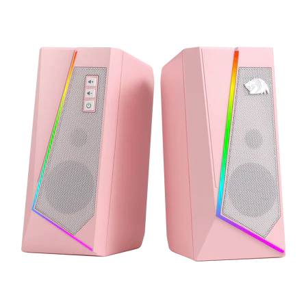 Haut Parleur Gamer - Redragon ANVIL GS520 - PINK