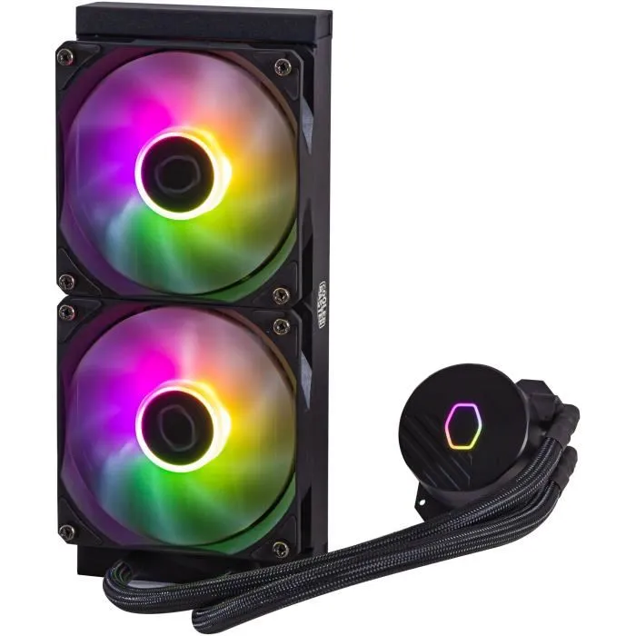 Refroidisseur Processeur Cooler Master MASTERLIQUID 240L CORE BLACK ARGB