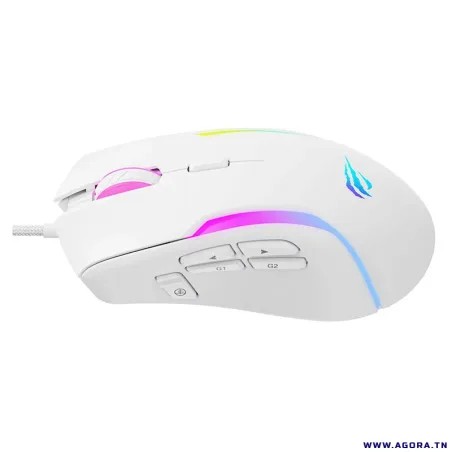 SOURIS GAMER HAVIT MS1033 RGB | BLANC