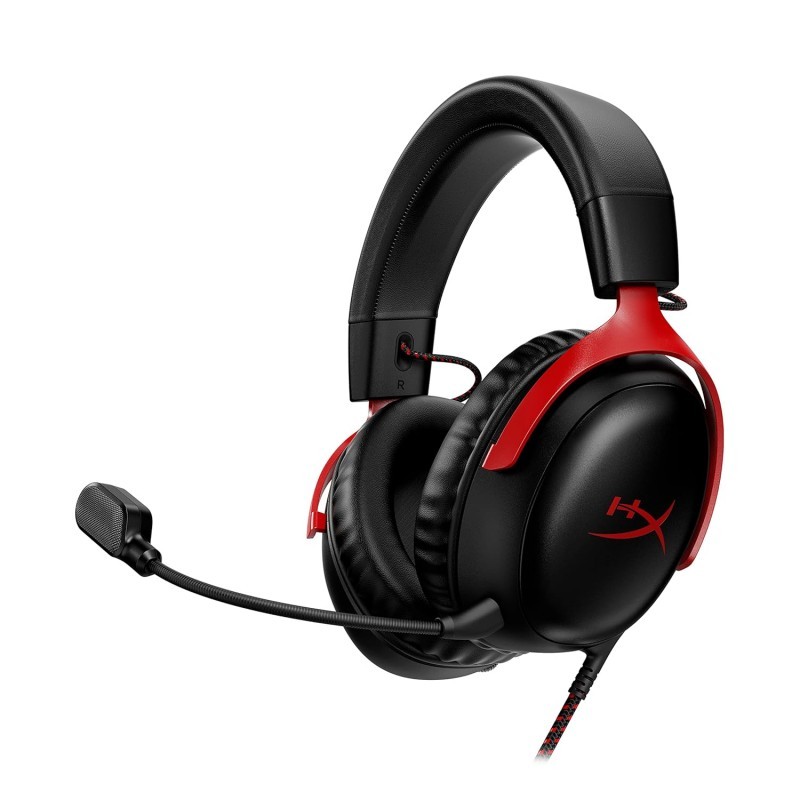 MICRO CASQUE GAMER - HYPERX CLOUD III NOIR/ROUGE