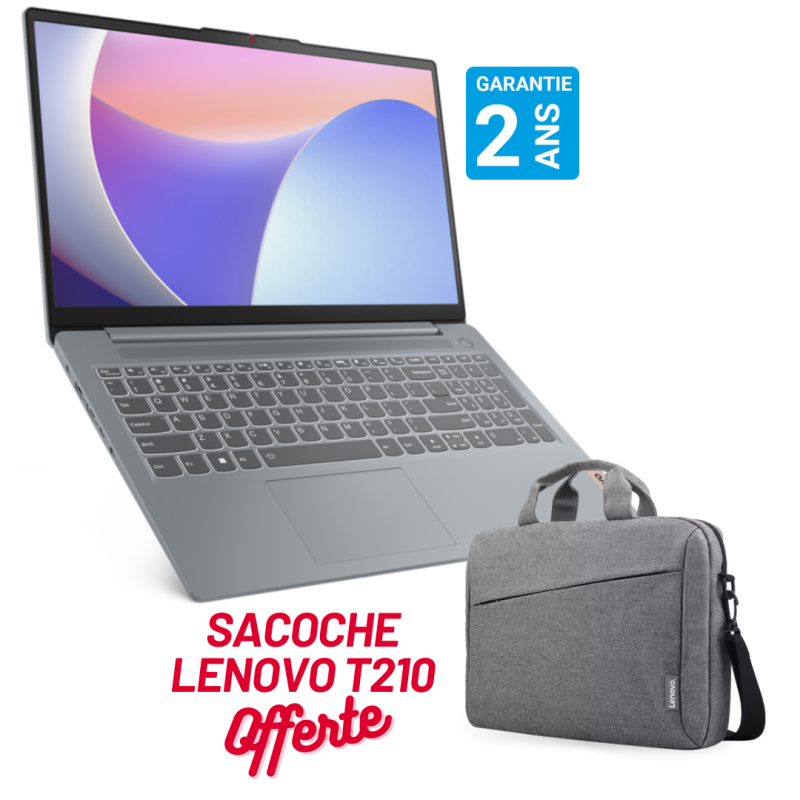 Pc Portable Lenovo IdeaPad Slim 3 15IRH8 - i5-13420H - 8 Go - 512 Go SSD - Gris