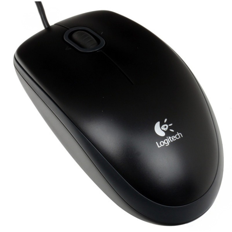 SOURIS OPTIQUE FILAIRE LOGITECH B100 - NOIR