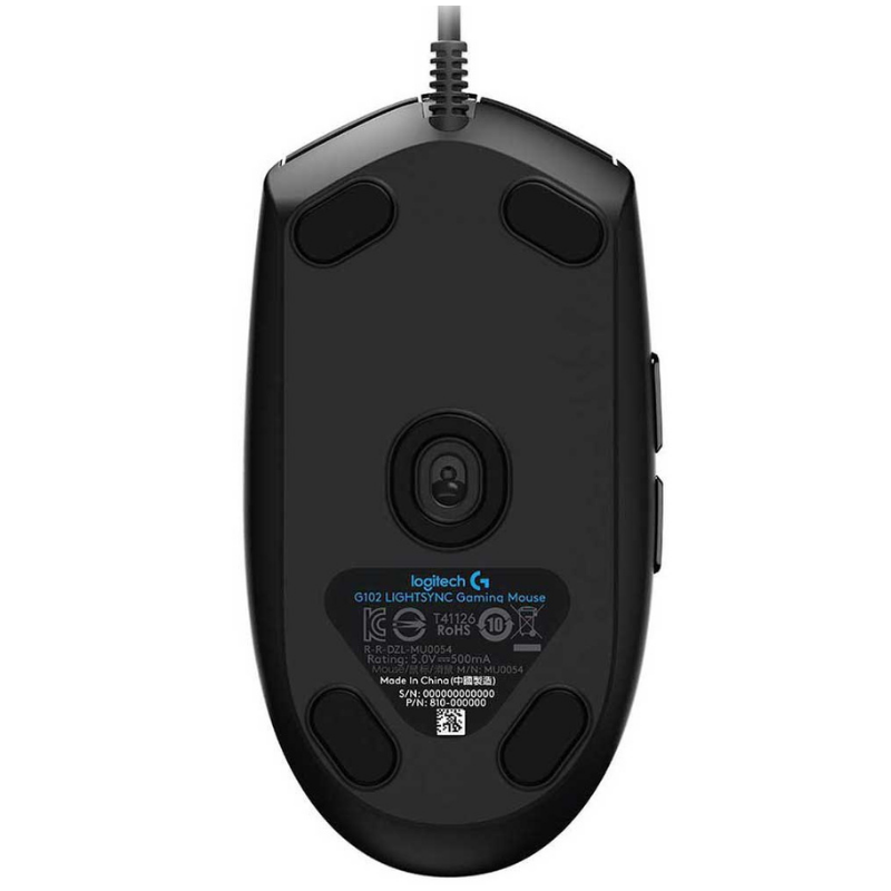 SOURIS GAMER - Logitech G102 Prodigy BLACK