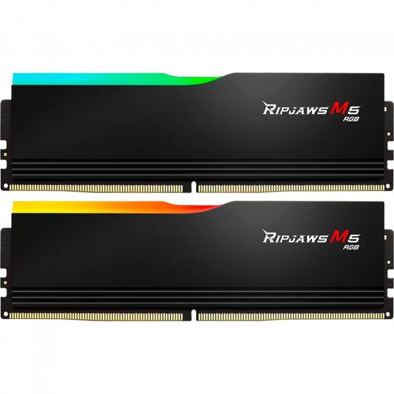 Barrette Mémoire G.SKILL RIPJAWS M5 RGB 32 GB (2 X 16 GB) DDR5 5200 MHZ CL40