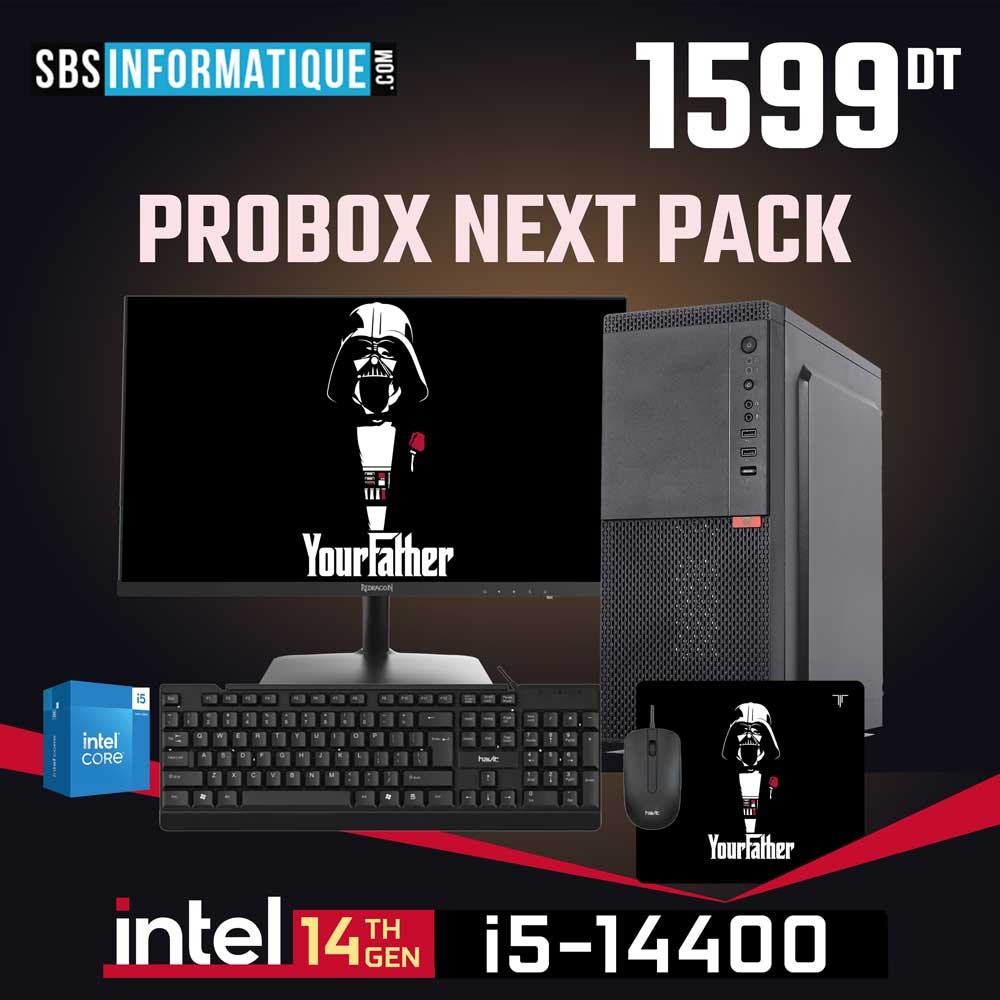 PC PROBOX NEXT PACK - Intel Core i5-14400 - 16Go - 512Go