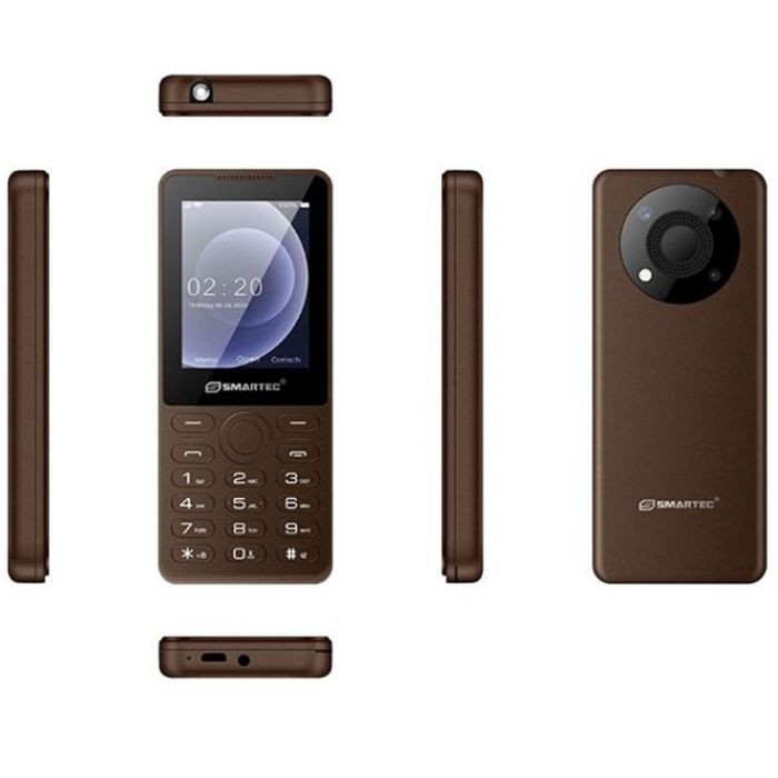 TÉLÉPHONE PORTABLE SMARTEC S24 - BROWN