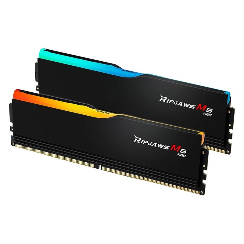 Barrette Mémoire G.SKILL RIPJAWS M5 RGB 32 GB (2 X 16 GB) DDR5 6000 MHZ CL40 WHITE