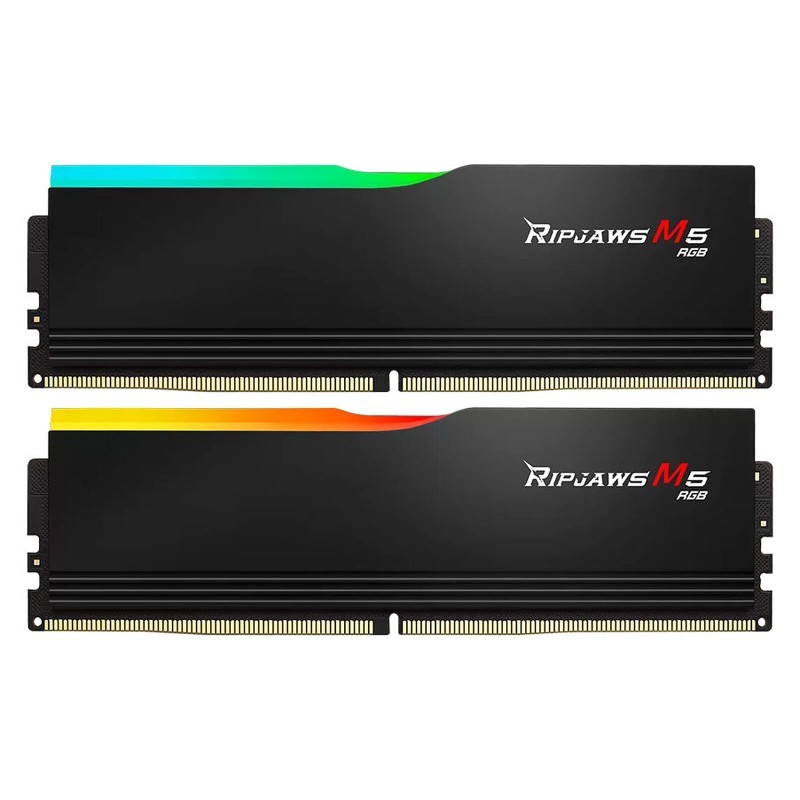 Barrette Mémoire G.SKILL RIPJAWS M5 RGB 32 GB (2 X 16 GB) DDR5 6000 MHZ CL40