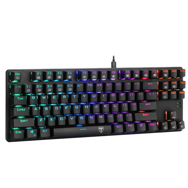 CLAVIER GAMING MÉCANIQUE T-DAGGER BORA T-GK315 / BROWN SWITCH / RGB