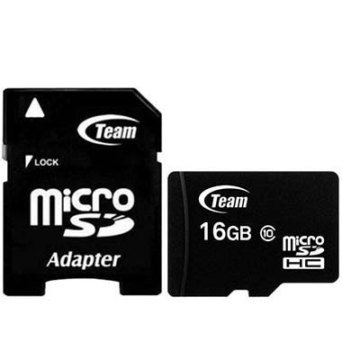 Carte Mémoire micro SD 16Go + Adaptateur SD - SP Silicon Power - Tunisie