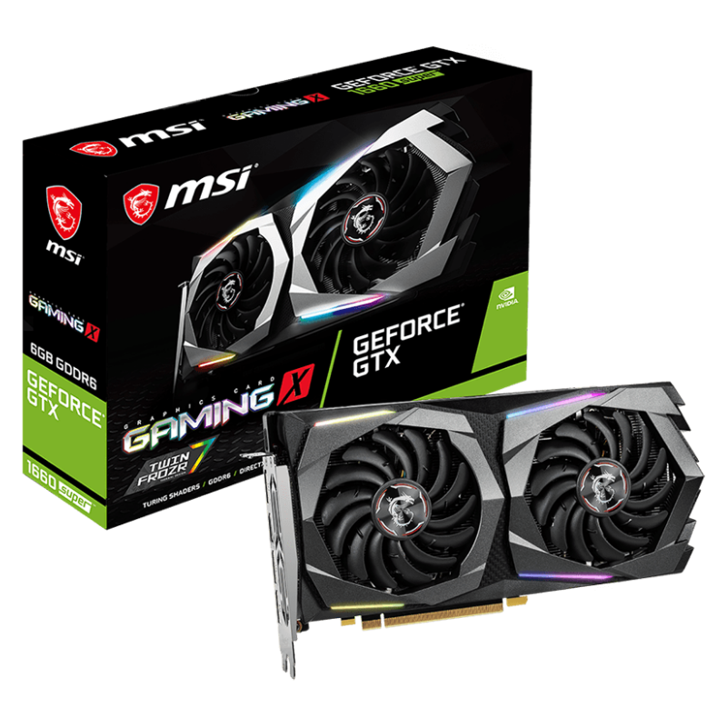 Carte Graphique MSI GeForce GTX 1660 SUPER GAMING X 6 GB