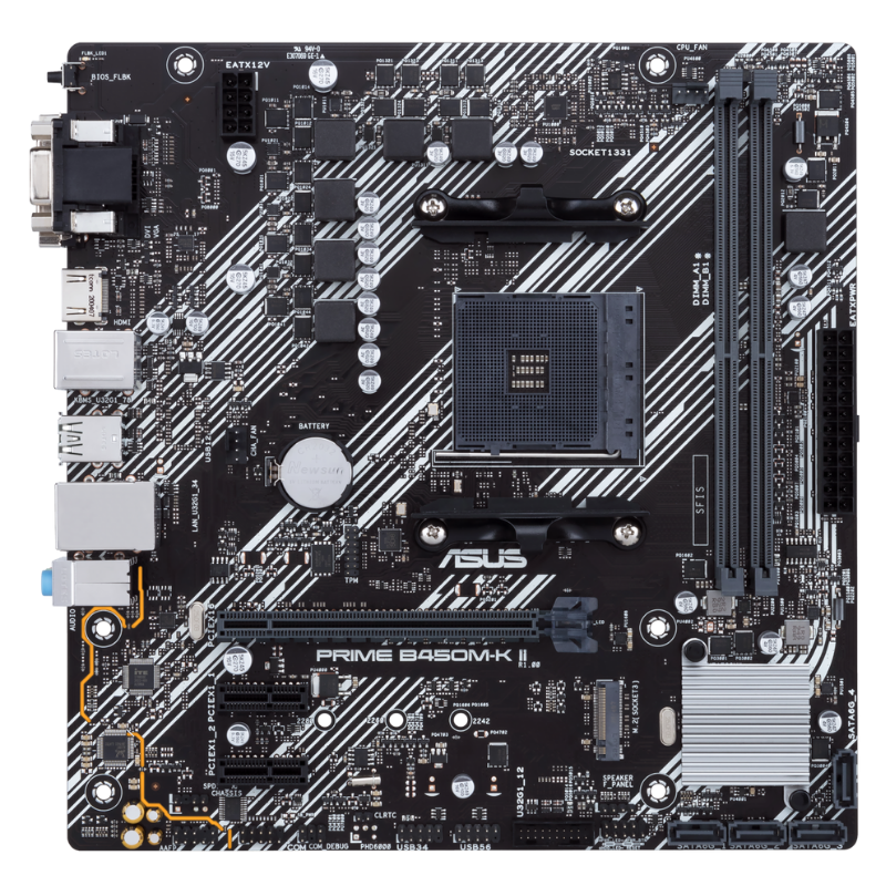 CARTE MÈRE ASUS PRIME B450M-K II - 269,000 TND