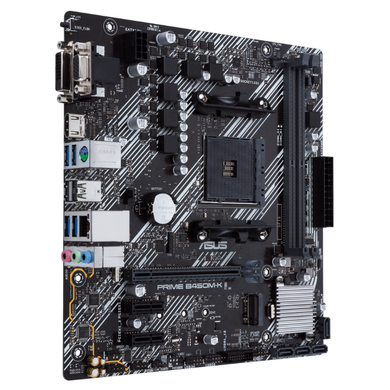 CARTE MÈRE ASUS PRIME B450M-K II - 269,000 TND