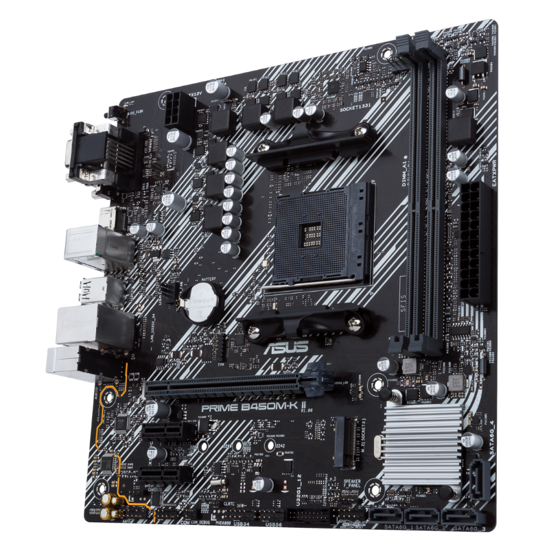 CARTE MÈRE ASUS PRIME B450M-K II - 269,000 TND