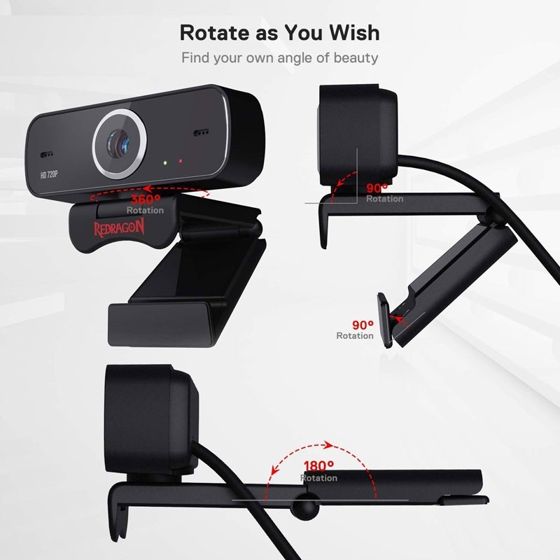 WEBCAM REDRAGON Gamer - FOBOS GW600 720P